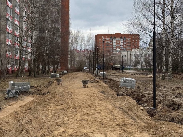 В йошкар-олинском Юбилейном микрорайоне начались работы по благоустройству