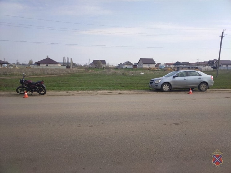 16-летний мотоциклист пострадал в ДТП с иномаркой в Волгоградской области