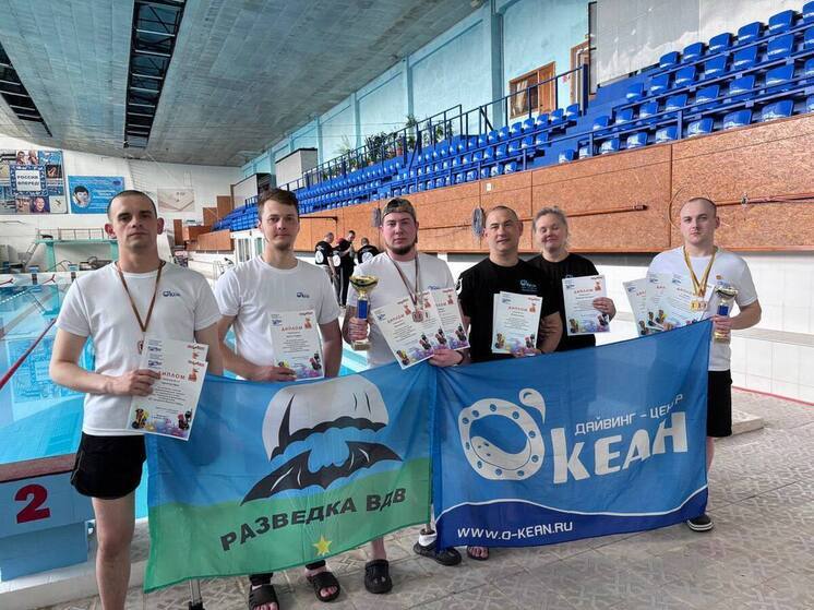 Тульские ветераны СВО стали победителями чемпионата по парадайвингу