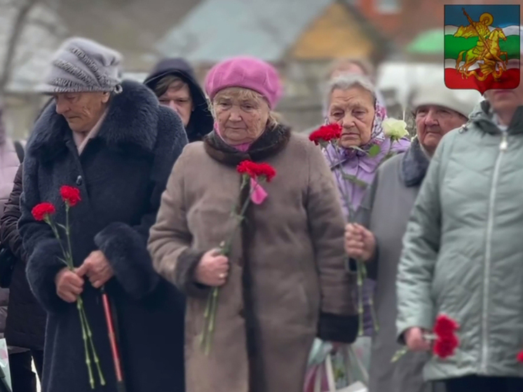 В Жуковском районе почтили память узников фашистских лагерей