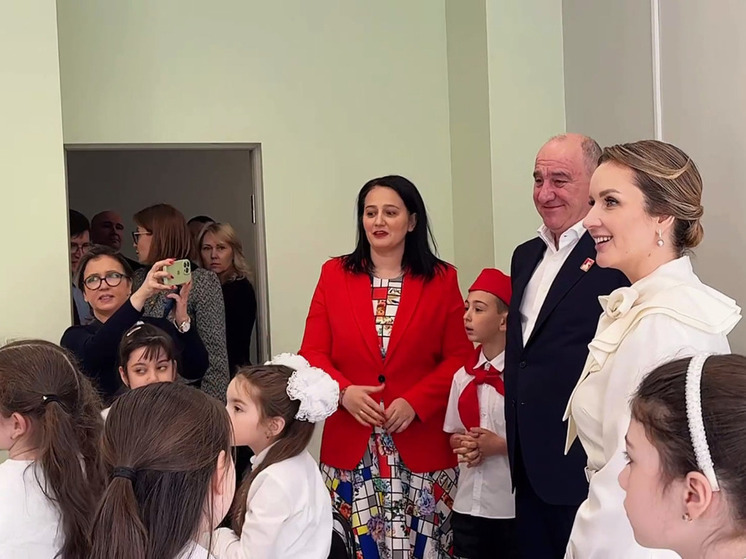 Мария Львова-Белова открыла в Черкесске Центр культурного развития им. Юрия Гагарина
