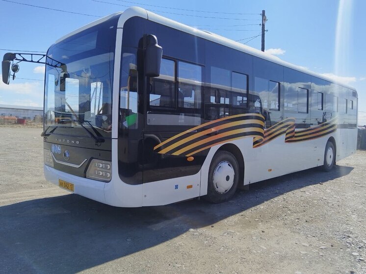 В столице Тувы приступили к оформлению общественного транспорта  с символикой Великой Победы