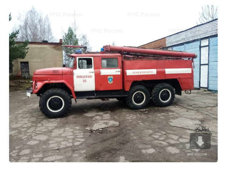 В Новодугинском районе произошло возгорание бани