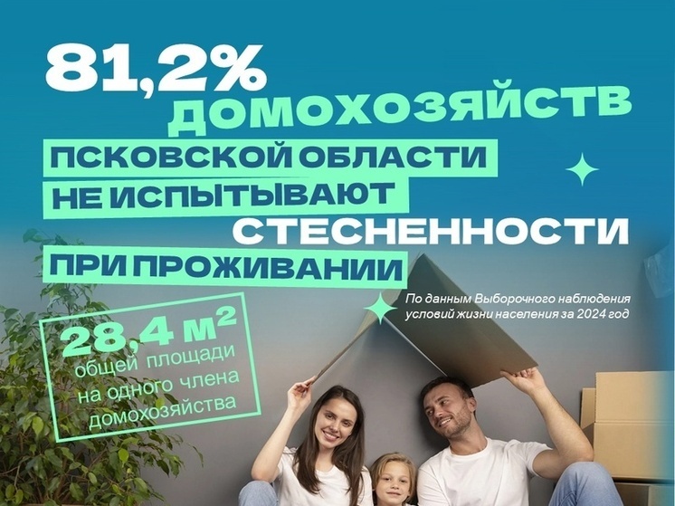 Довольны ли псковичи своими жилищными условиями: опубликованы результаты опроса Псковстата