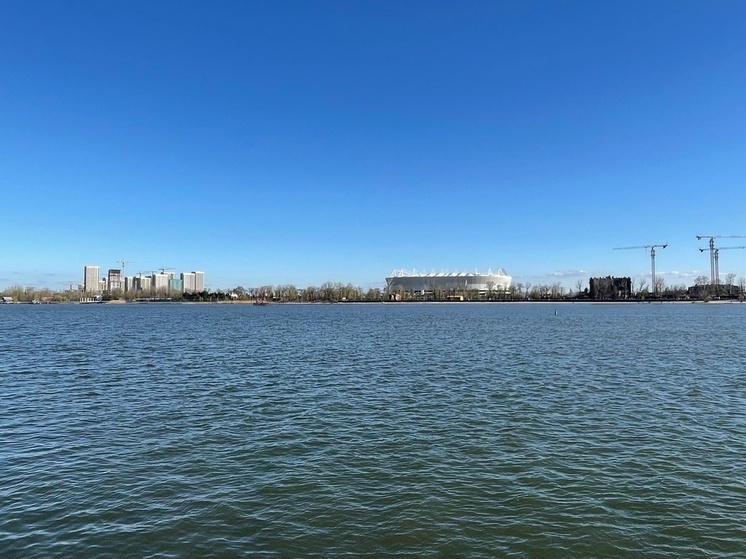 В Ростовской области уровень воды в бассейне реки Дон ниже среднего