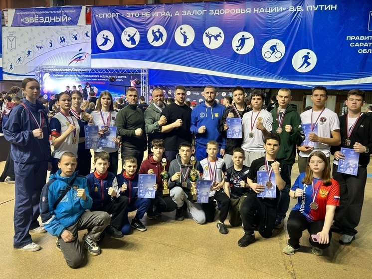 Пензенские кикбоксеры успешно выступили на чемпионате и первенстве ПФО и отправятся на первенство России