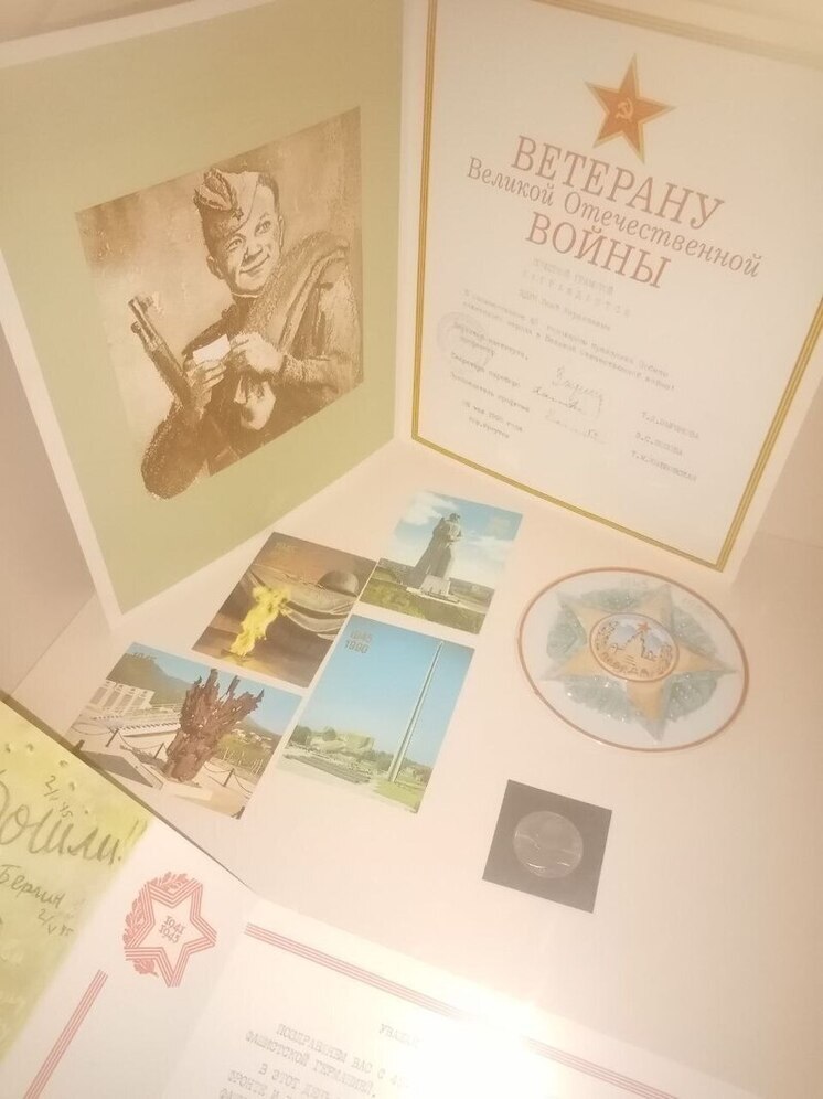 Музей «Солдаты Отечества» представляет выставку к юбилею Победы