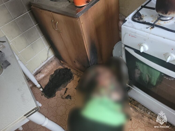 В Октябрьском пенсионерка сгорела на своей кухне