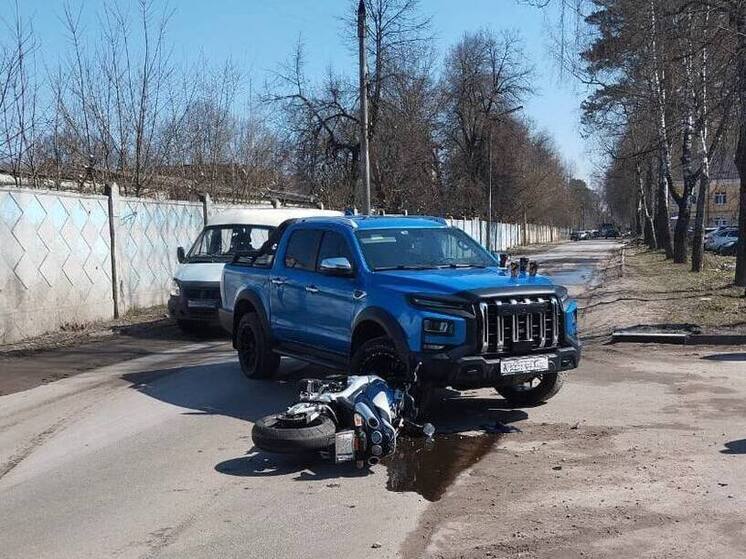 В брянском Сельцо 34-летний байкер пострадал в ДТП