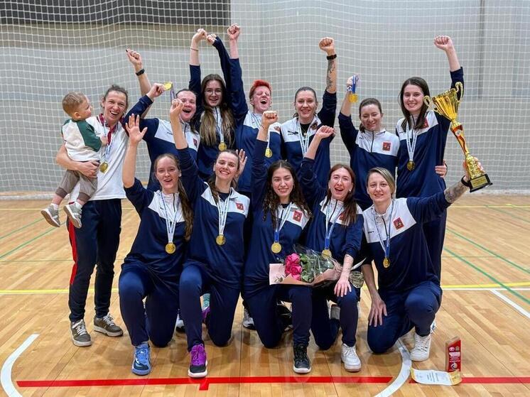 Сборная Подмосковья в Калуге выиграла чемпионат страны по волейболу