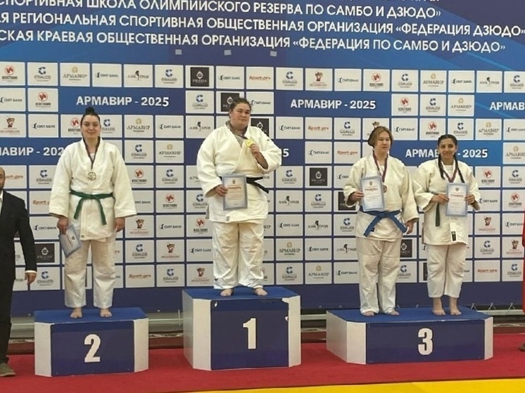 На летней Спартакиаде молодёжи Кубани сочинские дзюдоистки стали вторыми