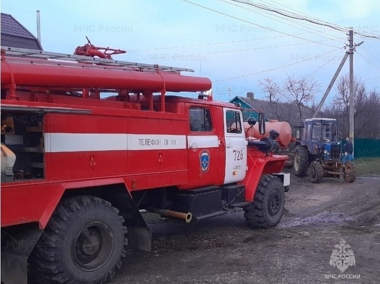 Под Юхновым сгорел частный дом