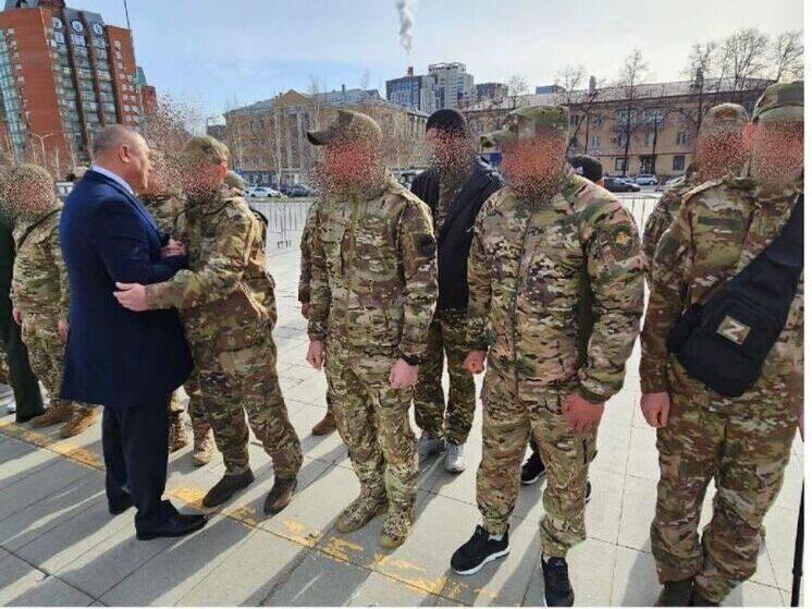 Из Уфы в зону СВО после отпуска отправилась группа бойцов