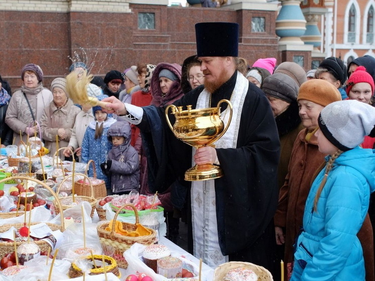 19 апреля в десяти храмах Йошкар-Олы можно освятить куличи