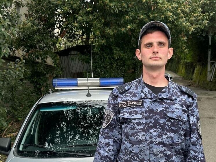 В Сочи росгвардеец оказал первую помощь мужчине с признаками эпилепсии