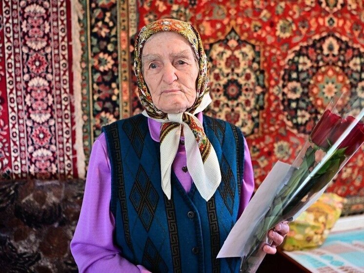 95-летний юбилей отметила труженица тыла из Буденновского округа