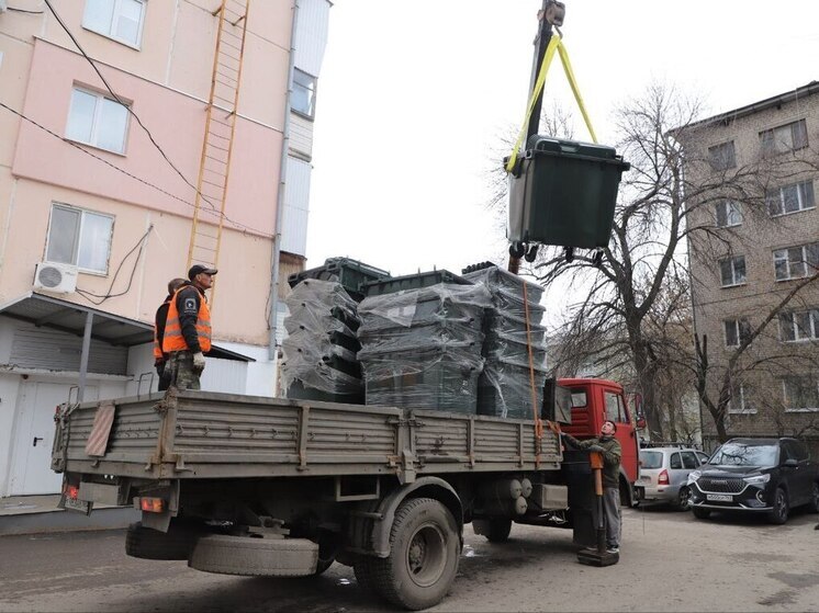 1 600 новых баков для мусора установили на контейнерных площадках в Самаре
