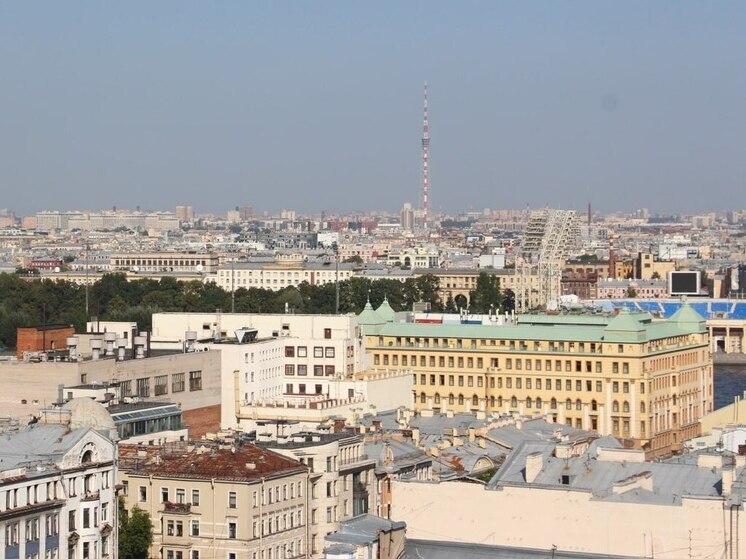 Небо в Петербурге очистится, но в субботу пойдут дожди и засверкают молнии 