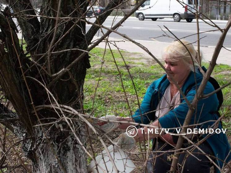 Жители Белгорода продолжают приводить в порядок улицы