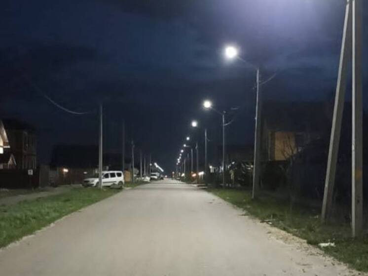 В тамбовском поселке Первомайский стало светлее