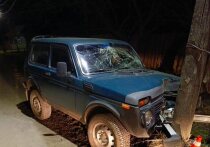 Сотрудники полиции выясняют обстоятельства аварии, произошедшей в селе Средняя Шушь