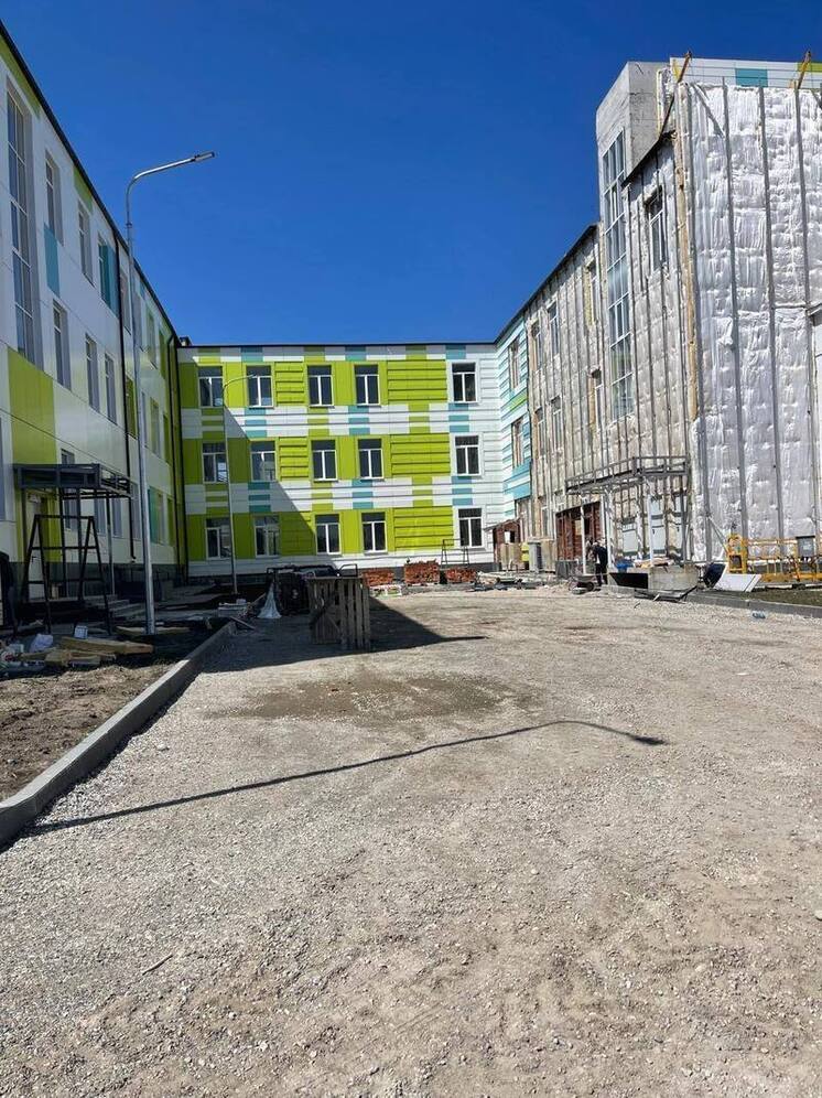 Завершается строительство новой школы в Нальчике