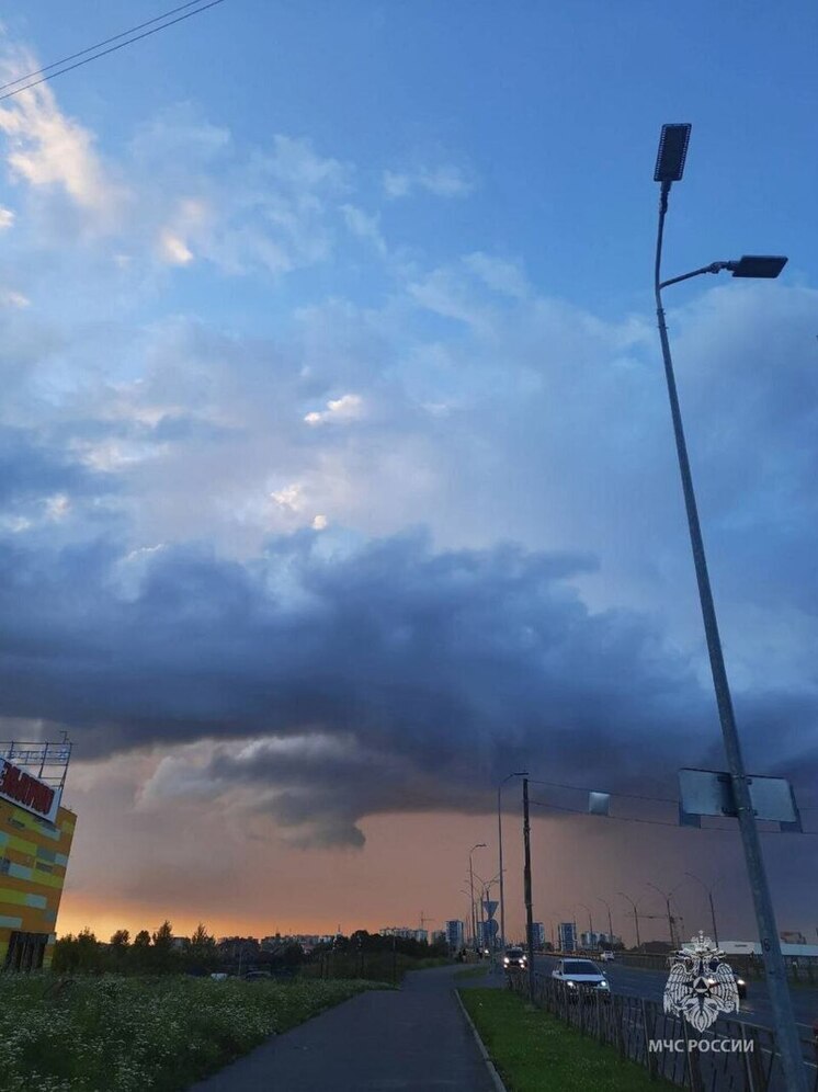 МЧС предупреждает о грозах в Псковской области