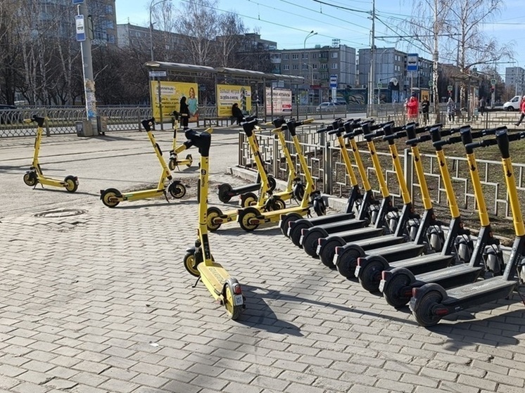 Движение и парковку электросамокатов ограничат в центре Екатеринбурга