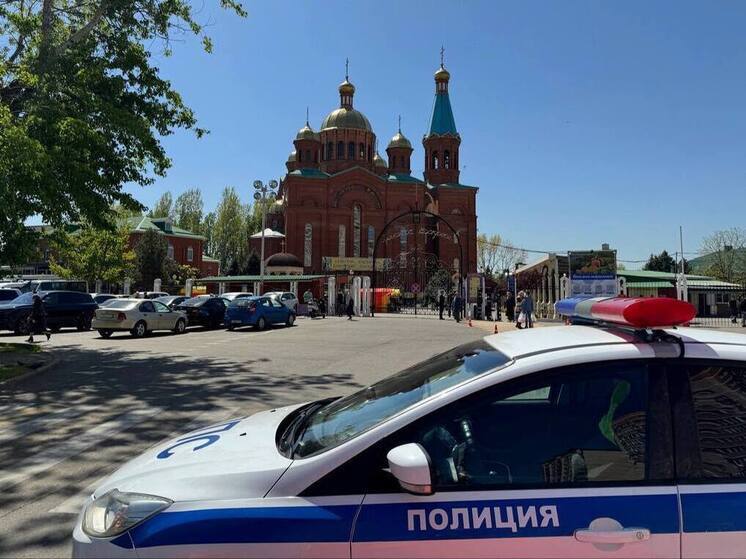 В краснодарских храмах усилили безопасность