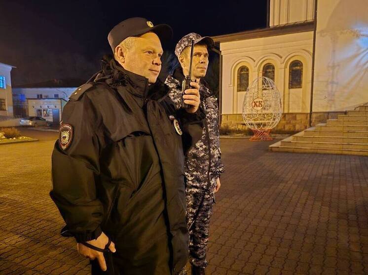 Полицейские ЕАО стояли на страже пасхальной ночи
