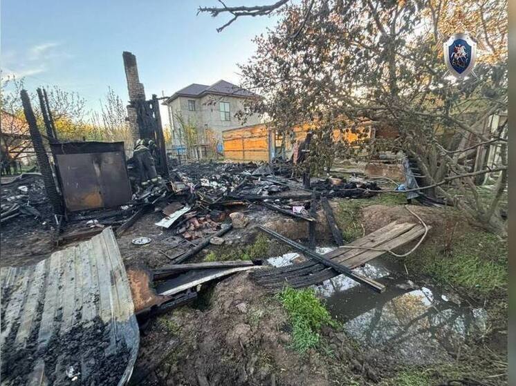 В Астрахани возбудили уголовное дело после пожара с 5 погибшими детьми