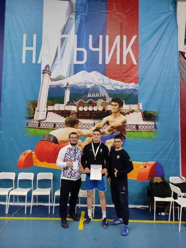Спортсмен из Запорожской области стал призером Первенства России по мас-рестлингу