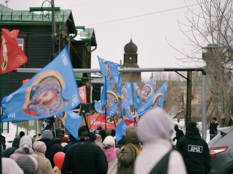 В Томске состоялось Пасхальное шествие