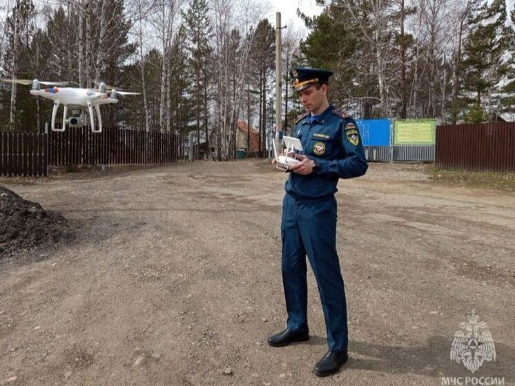 В Иркутской области беспилотники помогают выявлять нарушения пожарной безопасности