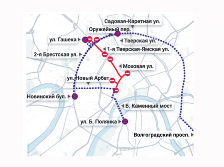 В апреле и мае в столице изменится схема движения
