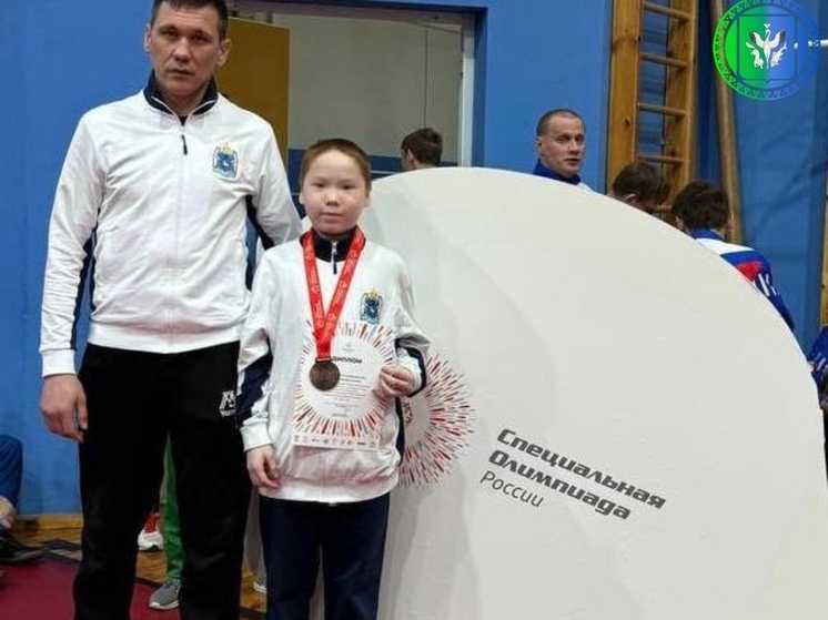 Юный теннисист из Мужей взял бронзу Специальной Олимпиады России