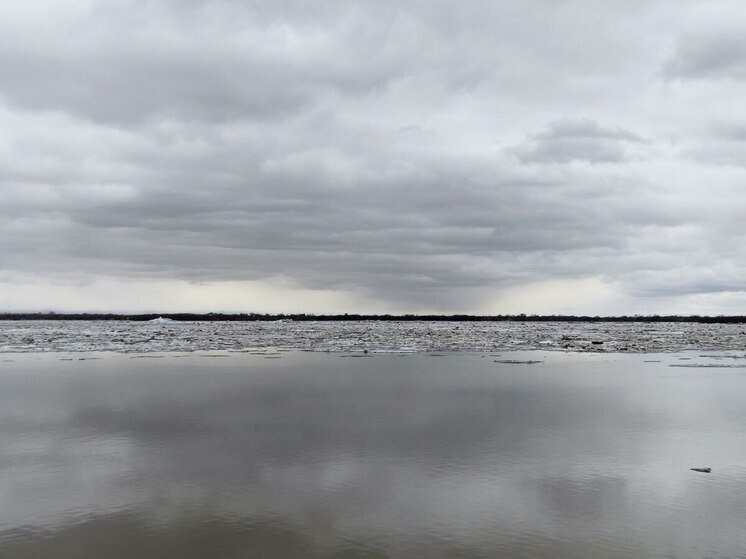 Пограничная река Амур вскрылась в районе городов Благовещенск и Хэйхэ