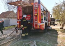 В областной столице при возгорании в одной из квартир были спасены два жителя
