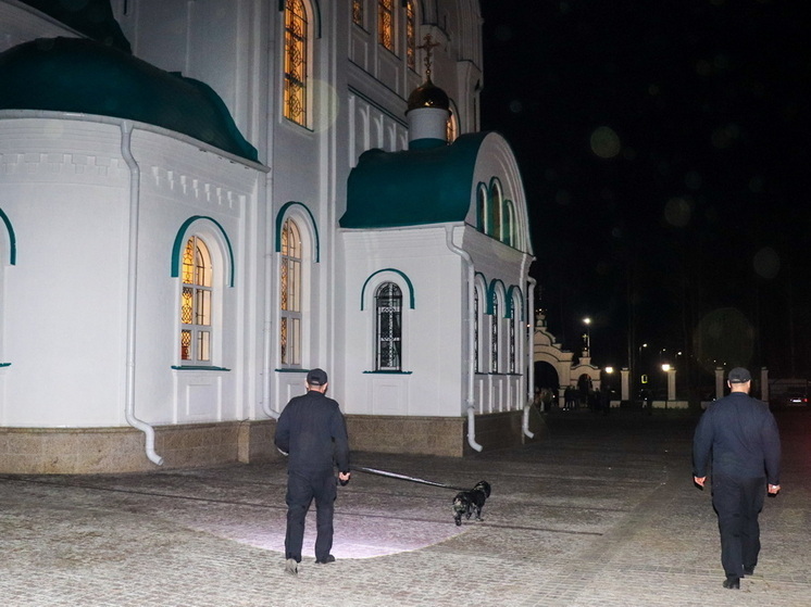 В Марий Эл росгвардейцы выполнили задачи по обеспечению безопасности во время празднования Пасхи