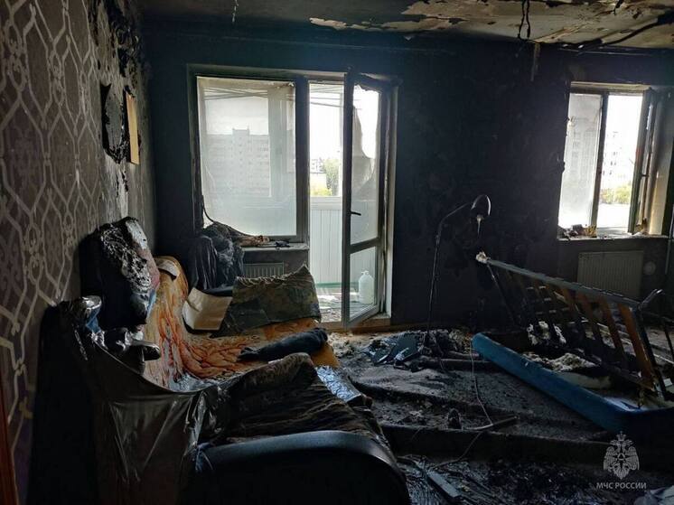 В Калининграде пасхальная свеча привела к пожару
