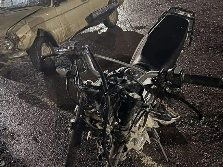 Двое несовершеннолетних на мотоцикле пострадали в ДТП в Хабаровском крае