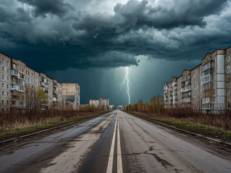 МЧС Чувашии предупреждает о грозе и шквалистом ветре