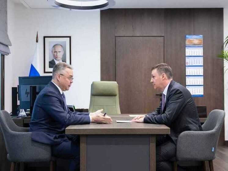 Дмитрий Патрушев и Владимир Владимиров обсудили в Москве агропромышленный комплекс Ставрополья