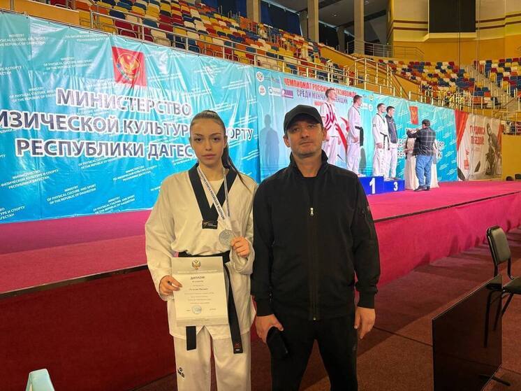 Осетинская тхэквондистка завоевала серебро на чемпионате России