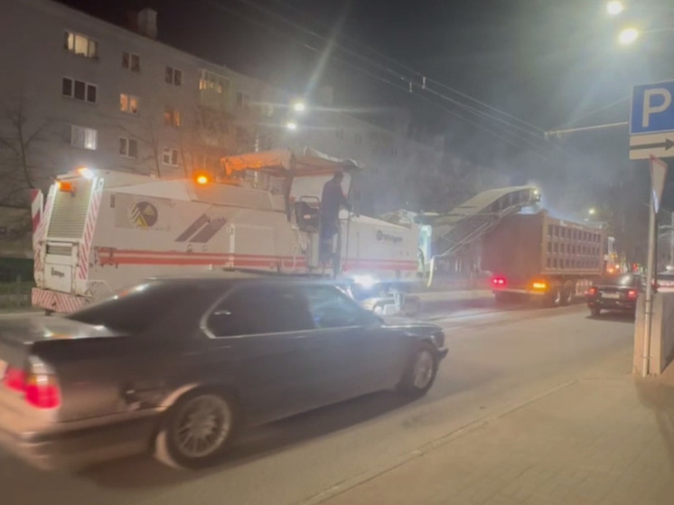 В Калуге приступили к благоустройству улицы Кирова