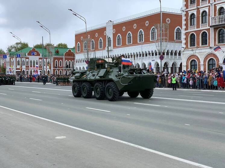 В Йошкар-Оле в параде Победы будут задействованы 15 единиц военной техники