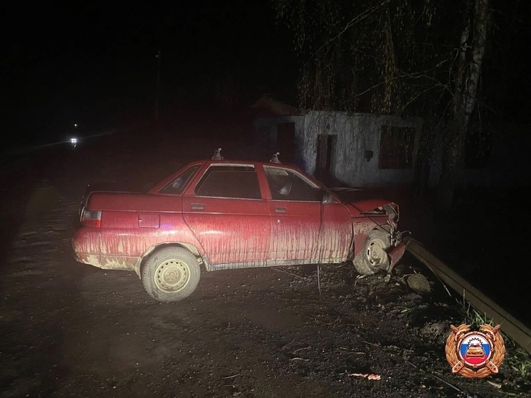 В Тверской области пьяная женщина на «ВАЗе» врезалась в опору ЛЭП