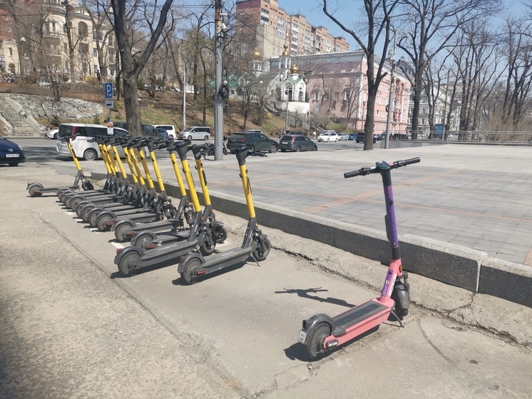 Во Владивостоке ограничат движение электросамокатов накануне 9 Мая: где и когда