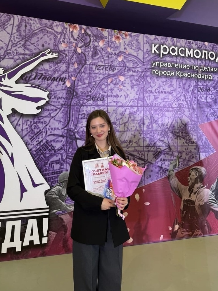 Студентка Северо – Кавказского филиала РГУП одержала победу в фестивале патриотической песни