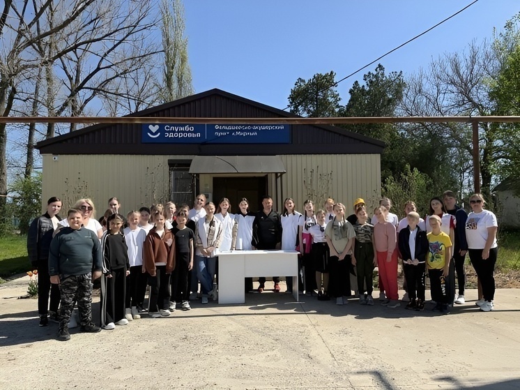 Волонтеры КубГМУ провели интерактивные ЗОЖ-мероприятия для школьников хутора Мирный
